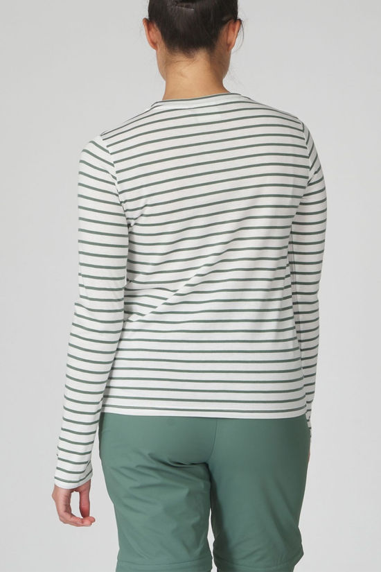 Womens Striped Long Sleeve T-Shirt