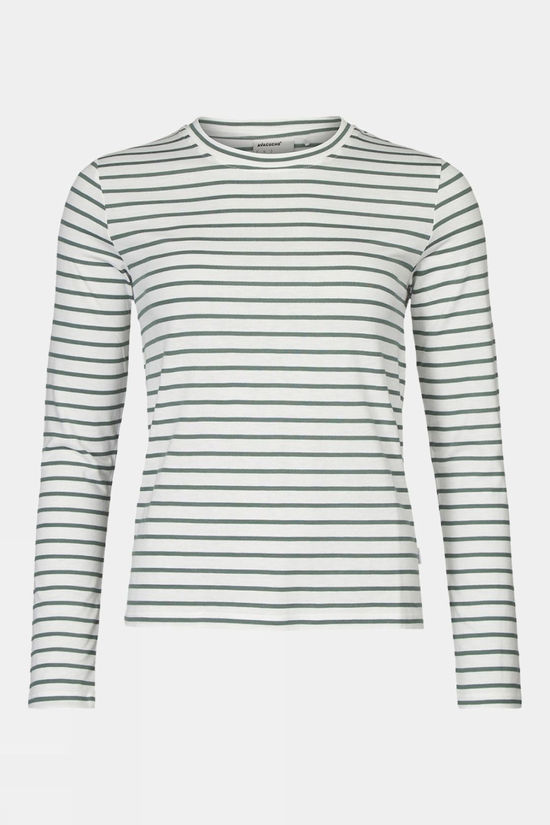 Womens Striped Long Sleeve T-Shirt