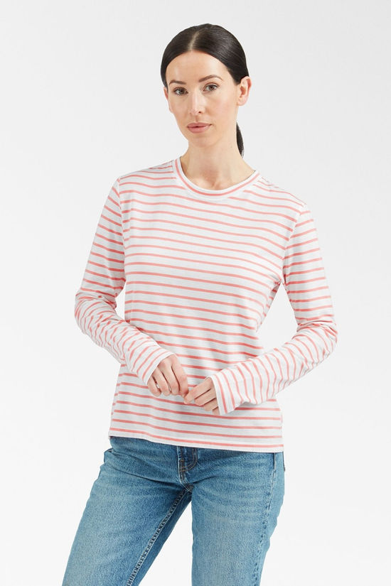 Womens Striped Long Sleeve T-Shirt