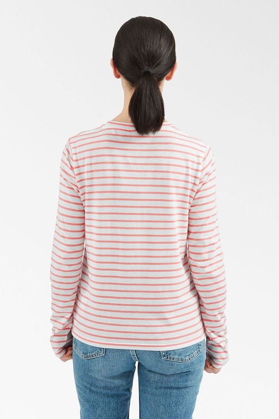Womens Striped Long Sleeve T-Shirt