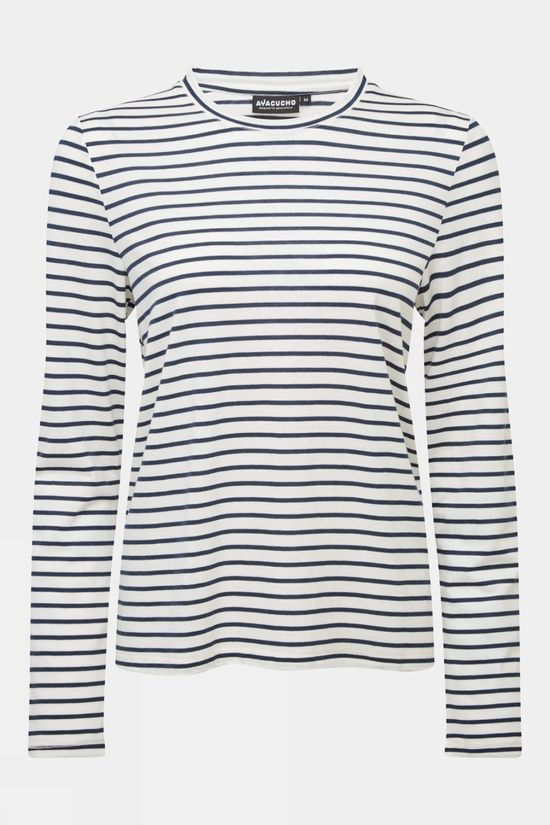 Womens Striped Long Sleeve T-Shirt