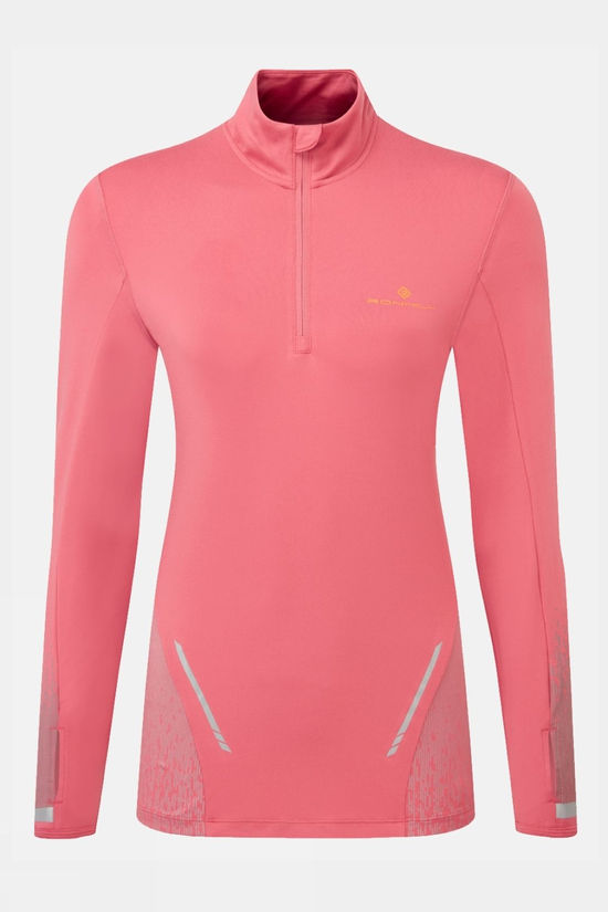 Womens Tech Reflect Half Zip Top
