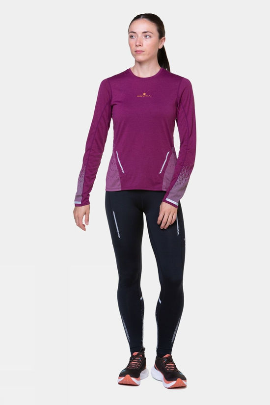 Womens Tech Reflect Long Sleeve Top
