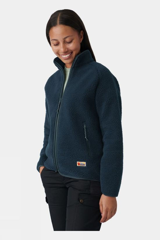 Womens Vardag Pile Fleece Jacket
