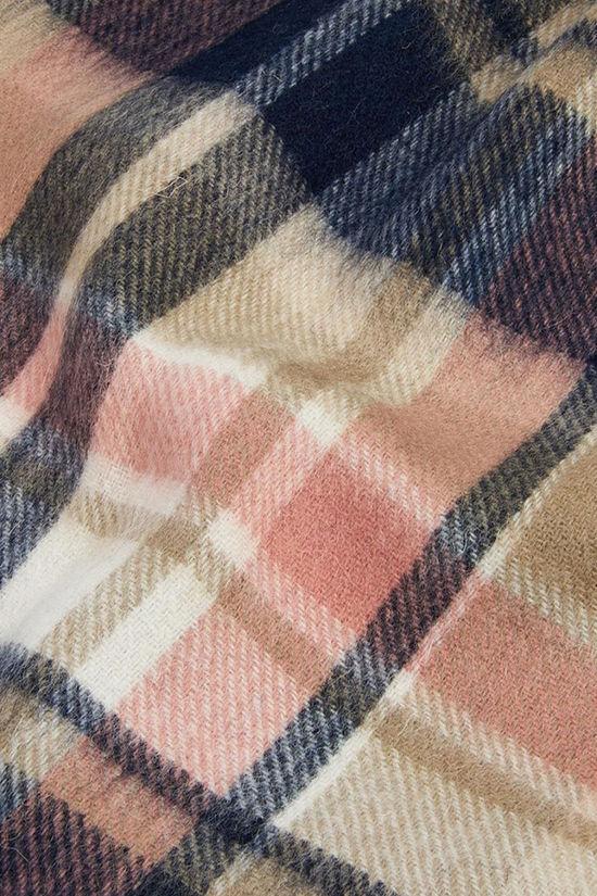 Womens Vintage Plaid Scarf