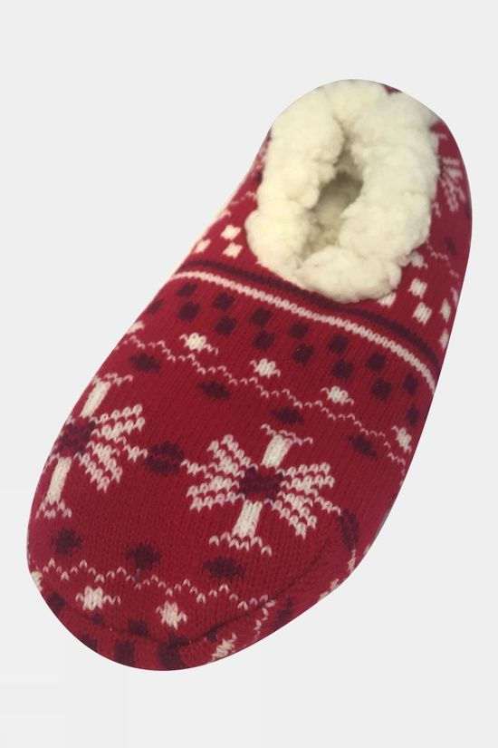 Womens YT Snowflake Slippers