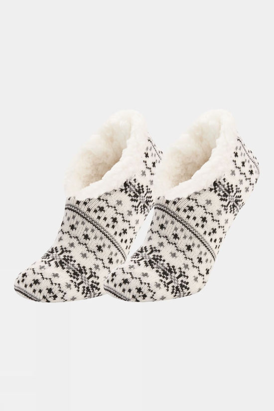 Womens YT Snowflake Slippers