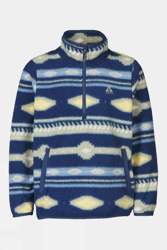Youth Pehoe Printed Half Zip Fleece 14+