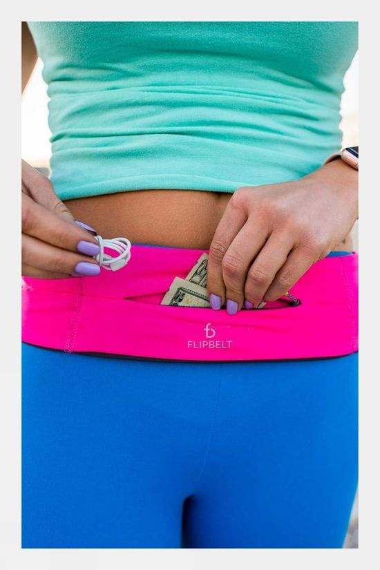 Zipper Running Belt