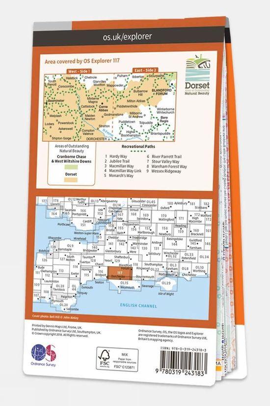 Explorer Map 117 Cerne Abbas And Bere Regis