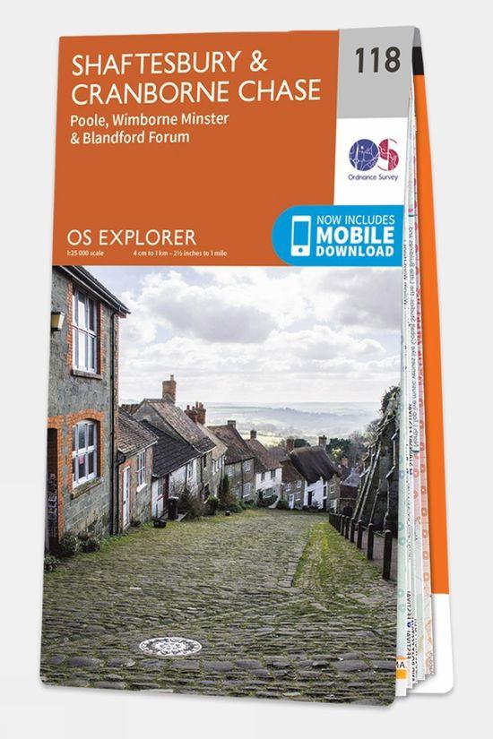 Explorer Map 118 Shaftesbury and Cranborne Chase