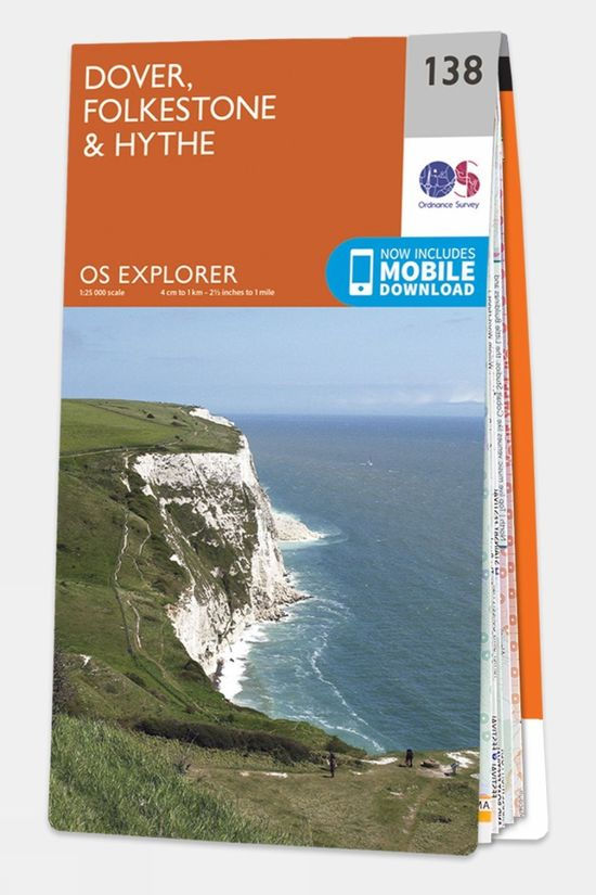 Explorer Map 138 Dover Folkestone and Hythe