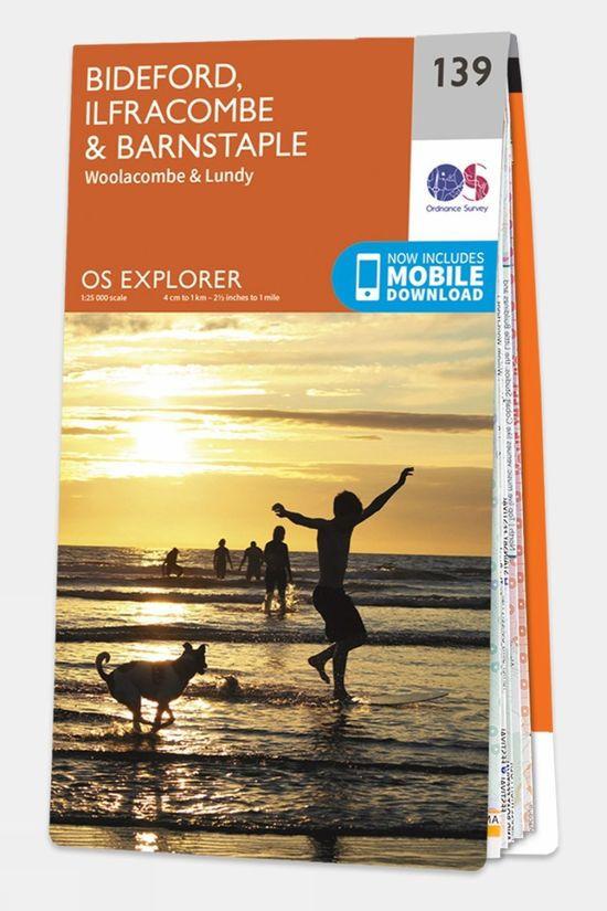 Explorer Map 139 Bideford Ilfracombe and Barnstaple