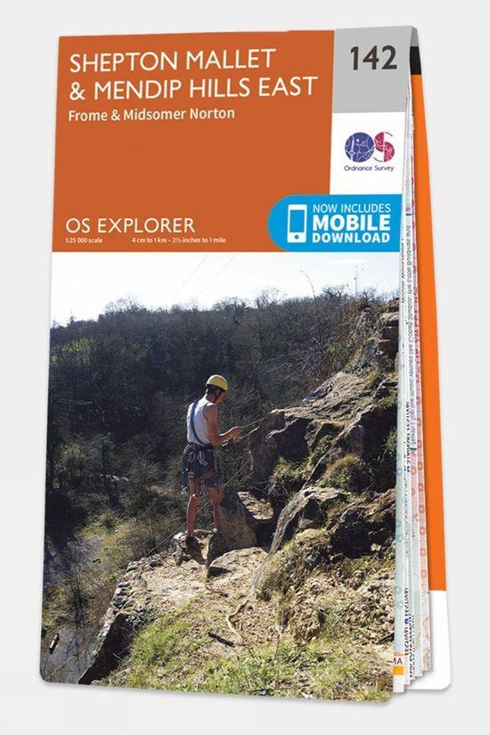 Explorer Map 142 Shepton Mallet and Mendip Hills East