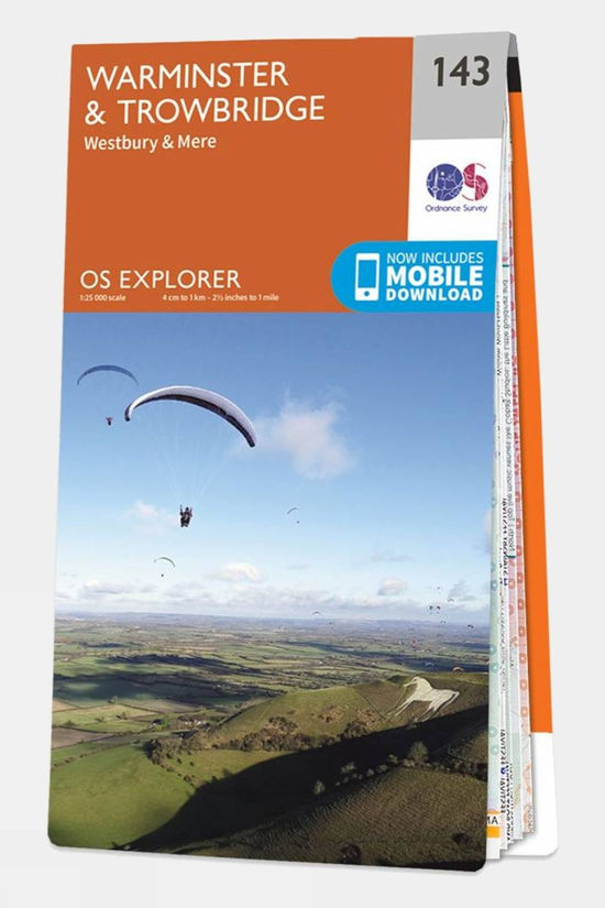 Explorer Map 143 Warminster and Trowbridge