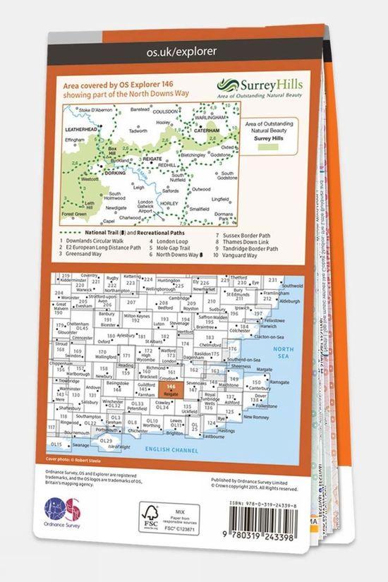 Explorer Map 146 Dorking Box Hill And Reigate