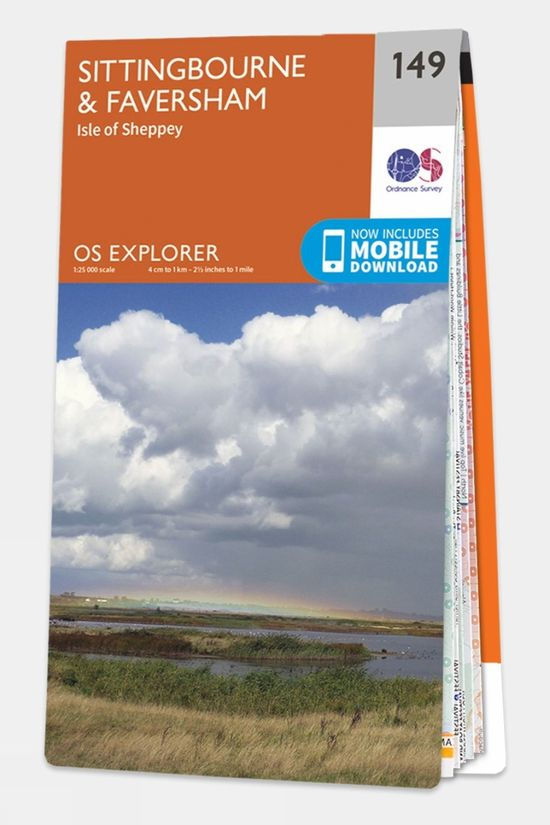 Explorer Map 149 Sittingbourne and Faversham