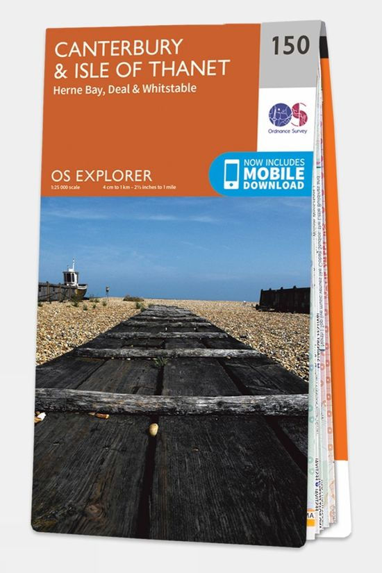 Explorer Map 150 Canterbury and the Isle of Thanet