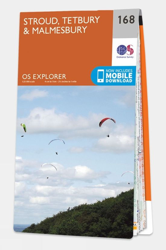 Explorer Map 168 Stroud Tetbury and Malmesbury
