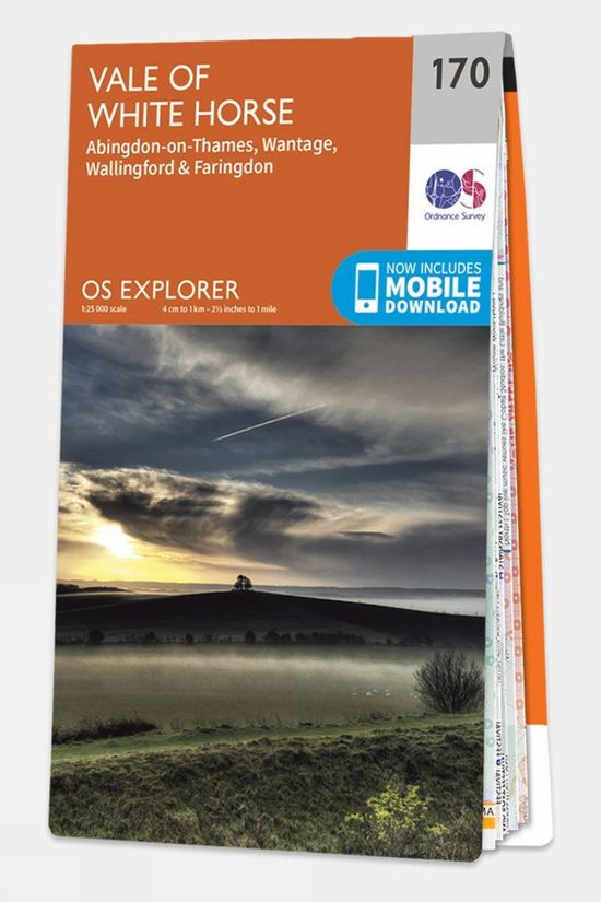 Explorer Map 170 Vale of White Horse Abingdon and Wantage