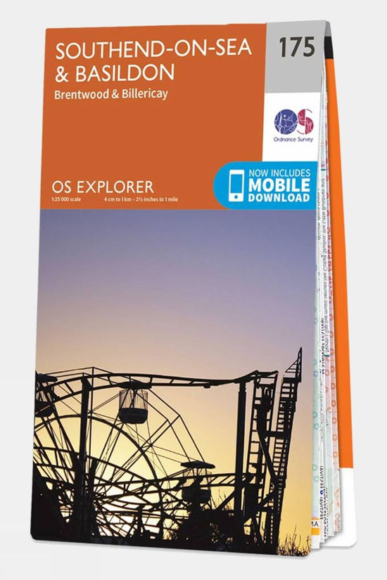 Explorer Map 175 Southend-on-Sea and Basildon