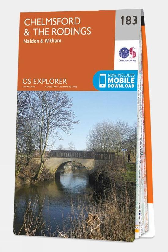 Explorer Map 183 Chelmsford and The Rodings