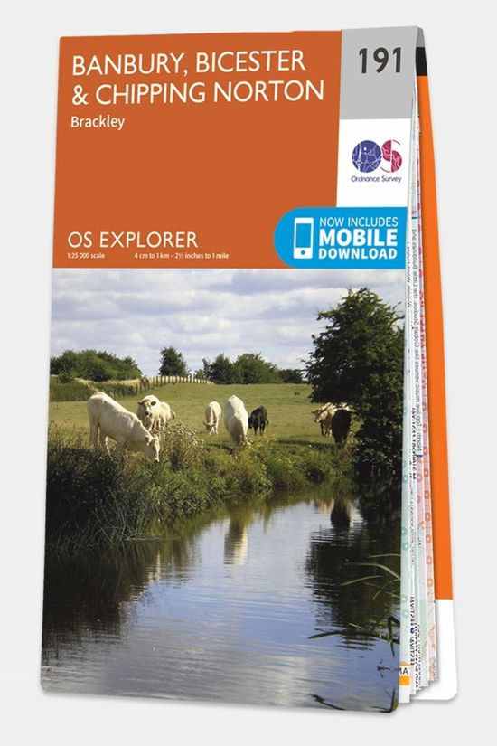 Explorer Map 191 Banbury Bicester and Chipping Norton
