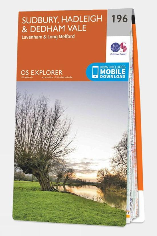 Explorer Map 196 Sudbury Hadleigh and Dedham Vale