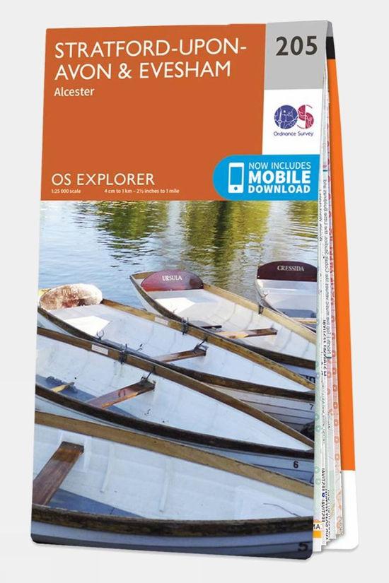 Explorer Map 205 Stratford-upon-Avon and Evesham