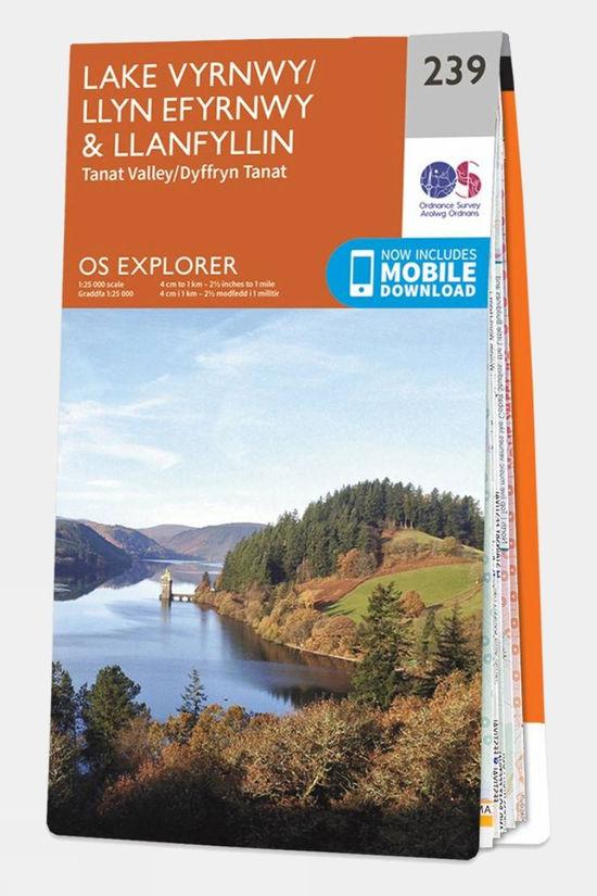 Explorer Map 239 Lake Vyrnwy and Llanfyllin