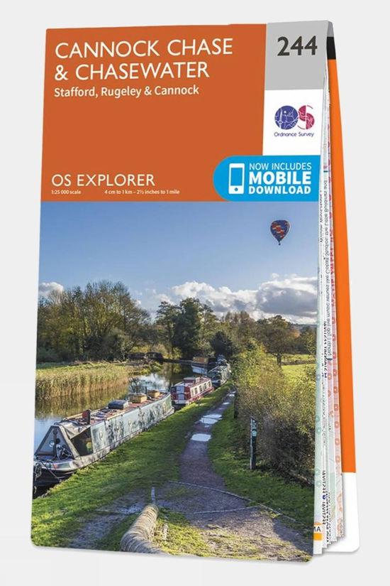 Explorer Map 244 Cannock Chase and Chasewater