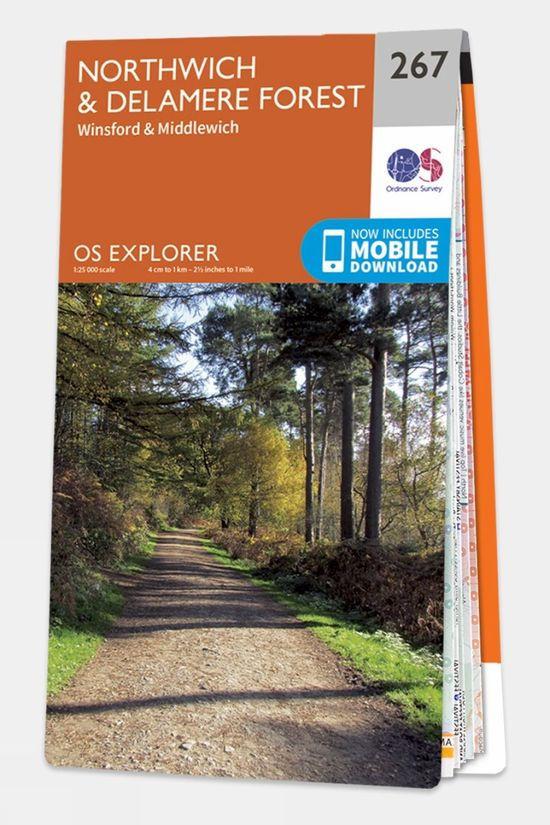 Explorer Map 267 Northwich and Delamere Forest