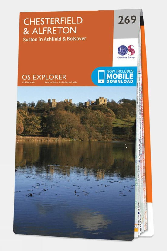 Explorer Map 269 Chesterfield and Alfreton