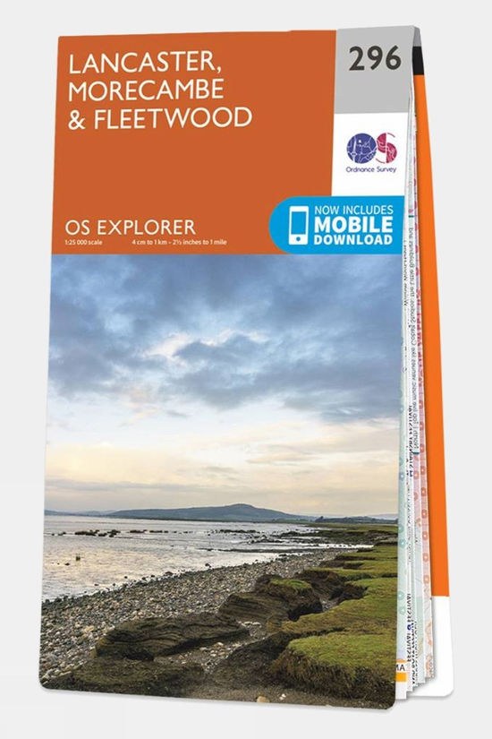 Explorer Map 296 Lancaster Morecambe and Fleetwood