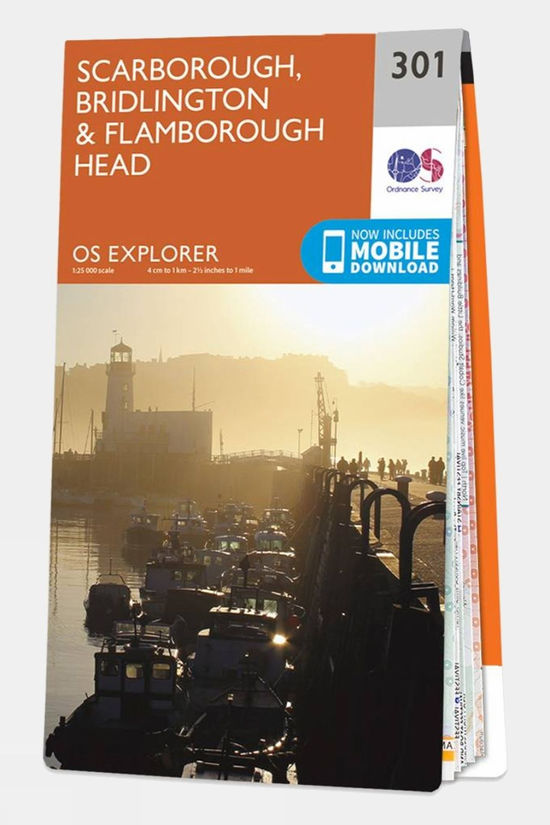 Explorer Map 301 Scarborough Bridlington and Flamborough Head