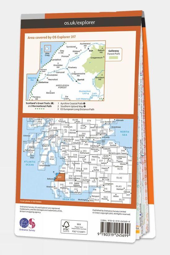Explorer Map 317 Ballantrae Barr And Barrhill