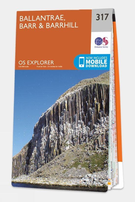 Explorer Map 317 Ballantrae Barr and Barrhill