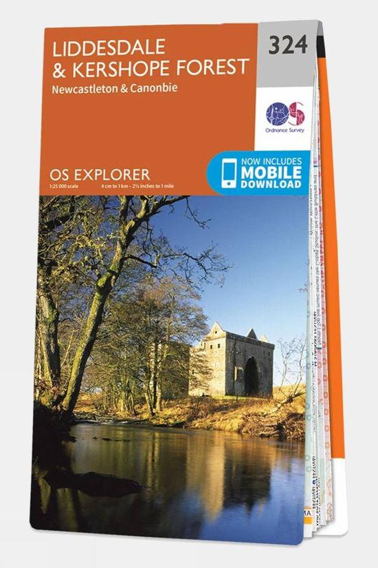 Explorer Map 324 Liddesdale and Kershope Forest
