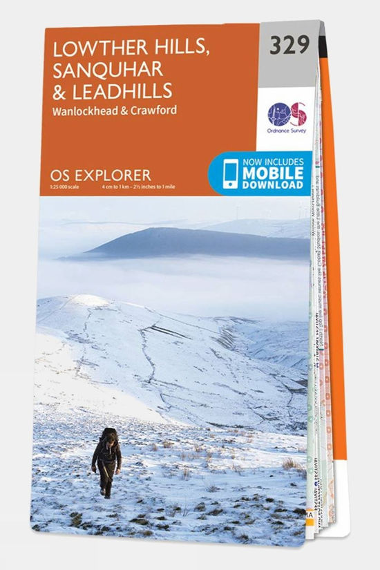 Explorer Map 329 Lowther Hills Sanquhar and Leadhills