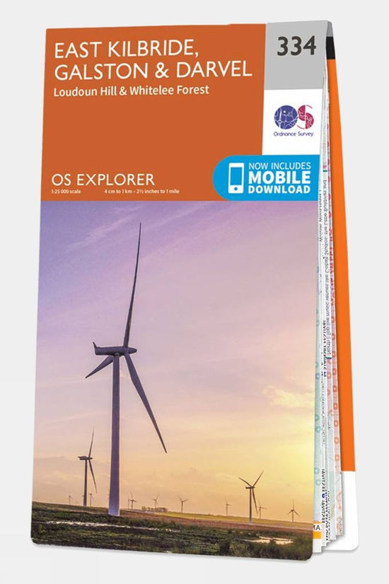 Explorer Map 334 East Kilbride Galston and Darvel