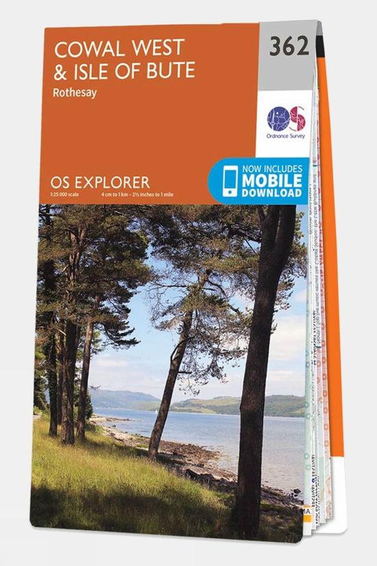Explorer Map 362 Cowal West and Isle of Bute