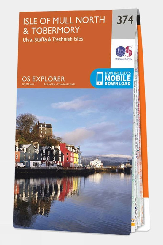 Explorer Map 374 Isle of Mull North and Tobermory