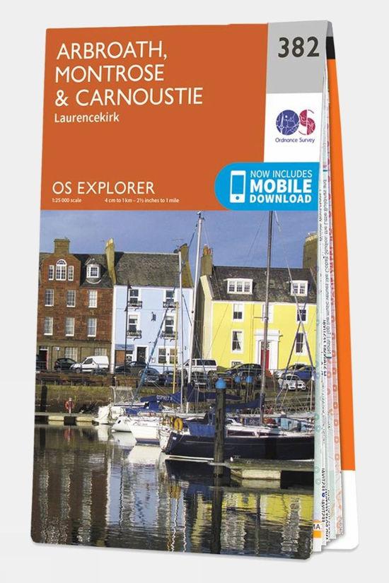 Explorer Map 382 Arbroath Montrose and Carnoustie