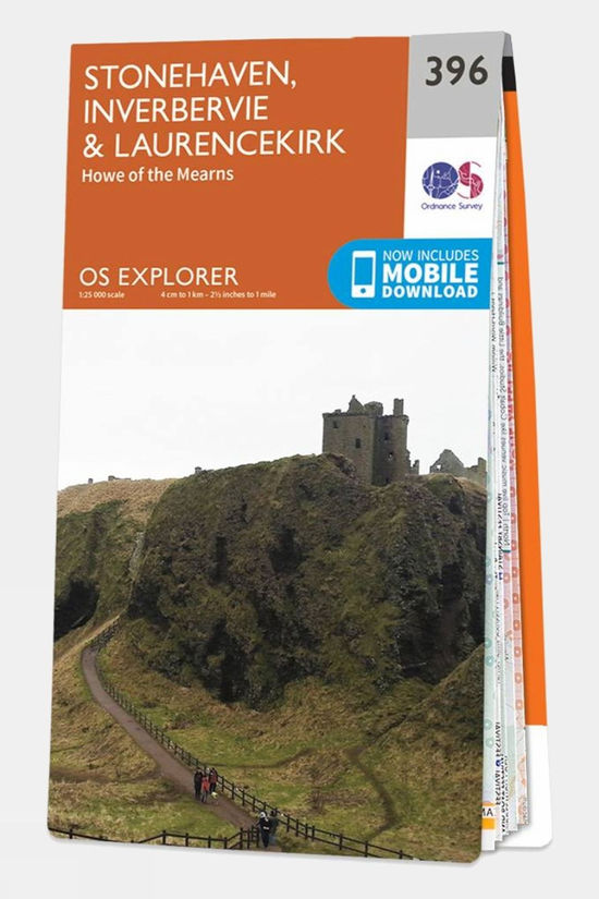 Explorer Map 396 Stonehaven Inverbervie and Laurencekirk