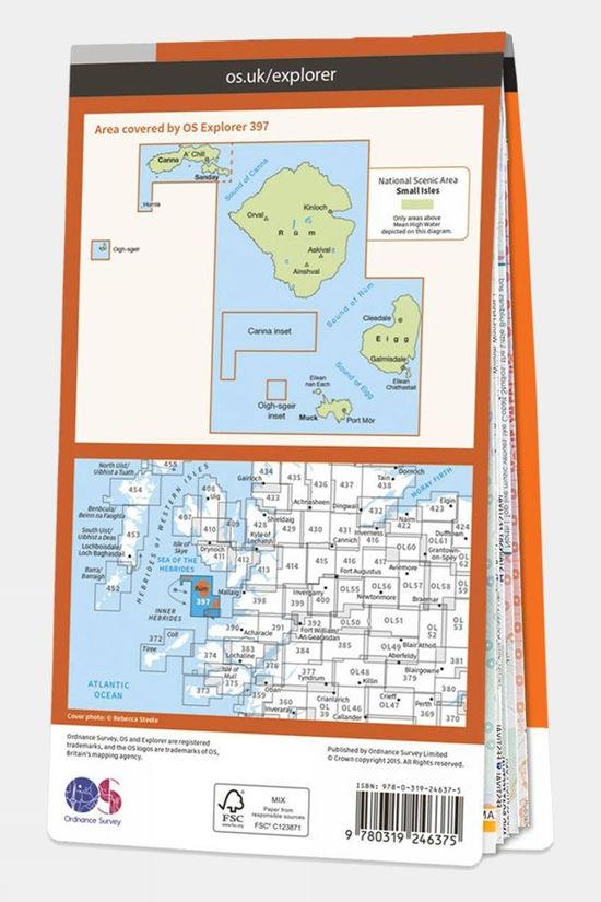 Explorer Map 397 Rum Eigg Muck Canna And Sanday