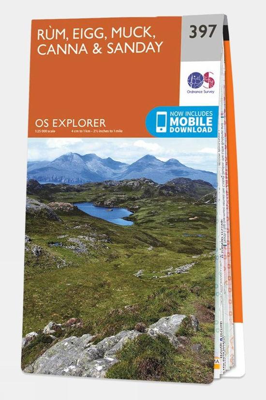Explorer Map 397 Rum Eigg Muck Canna and Sanday