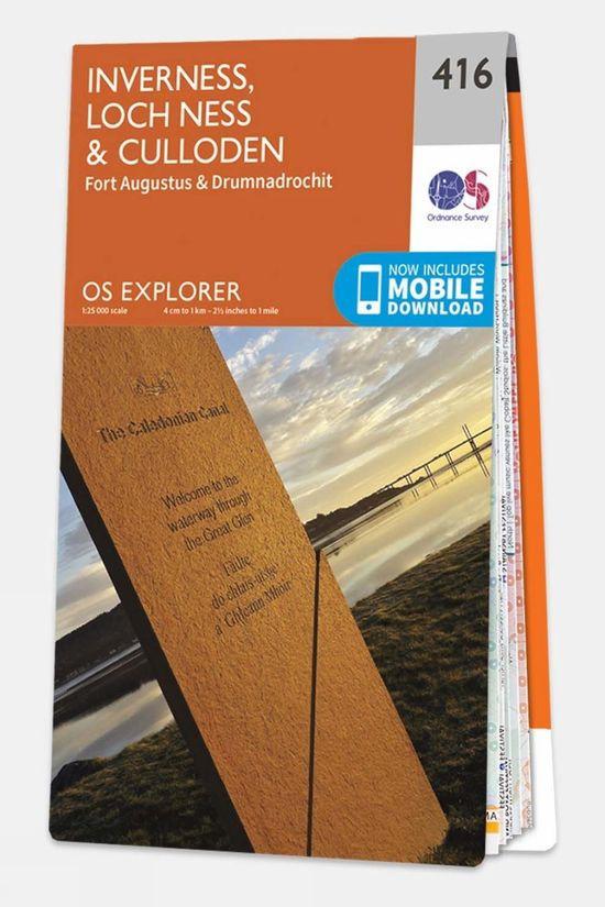 Explorer Map 416 Inverness Loch Ness and Culloden
