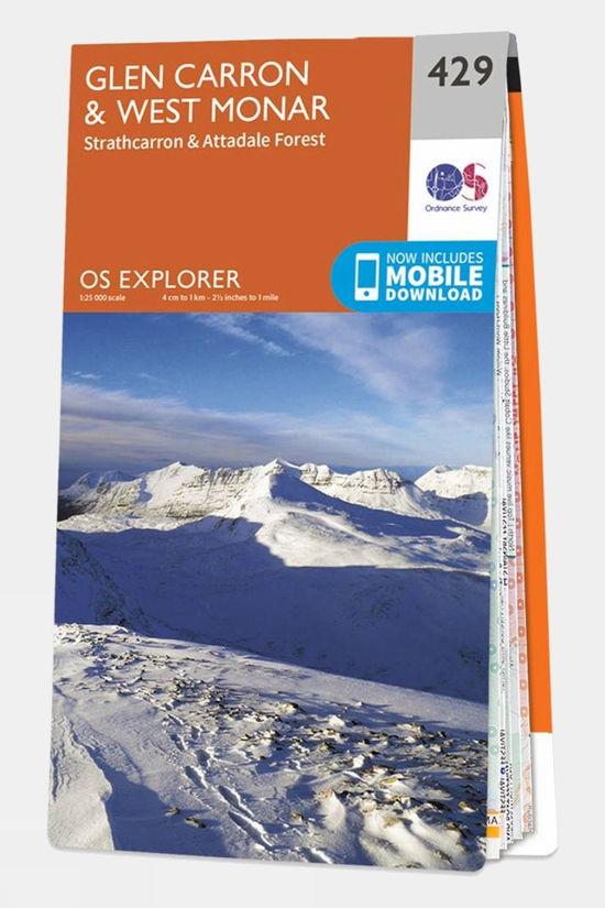 Explorer Map 429 Glen Carron and West Monar
