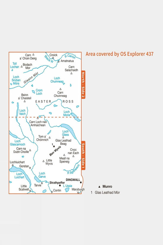 Explorer Map 437 Ben Wyvis And Strathpeffer