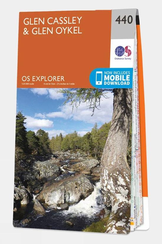 Explorer Map 440 Glen Cassley and Glen Oykel